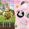 10 Pcs Easter Yard Decorations Outdoor, Bunny Egg Yard Signs with Stake, Spring Lawn Garden Signs Decor for Kids Family Home Outside Happy Easter Party Egg Hunt